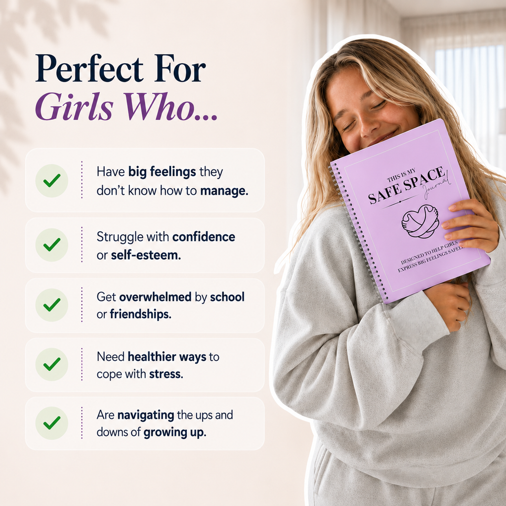 This Is My Safe Space™ Journal Kit (368+ Pages)