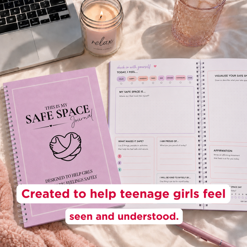 This Is My Safe Space™ Journal Kit (368+ Pages)