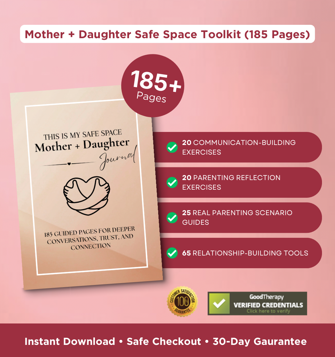 This Is My Safe Space™ Mother & Daughter Safe Space Kit