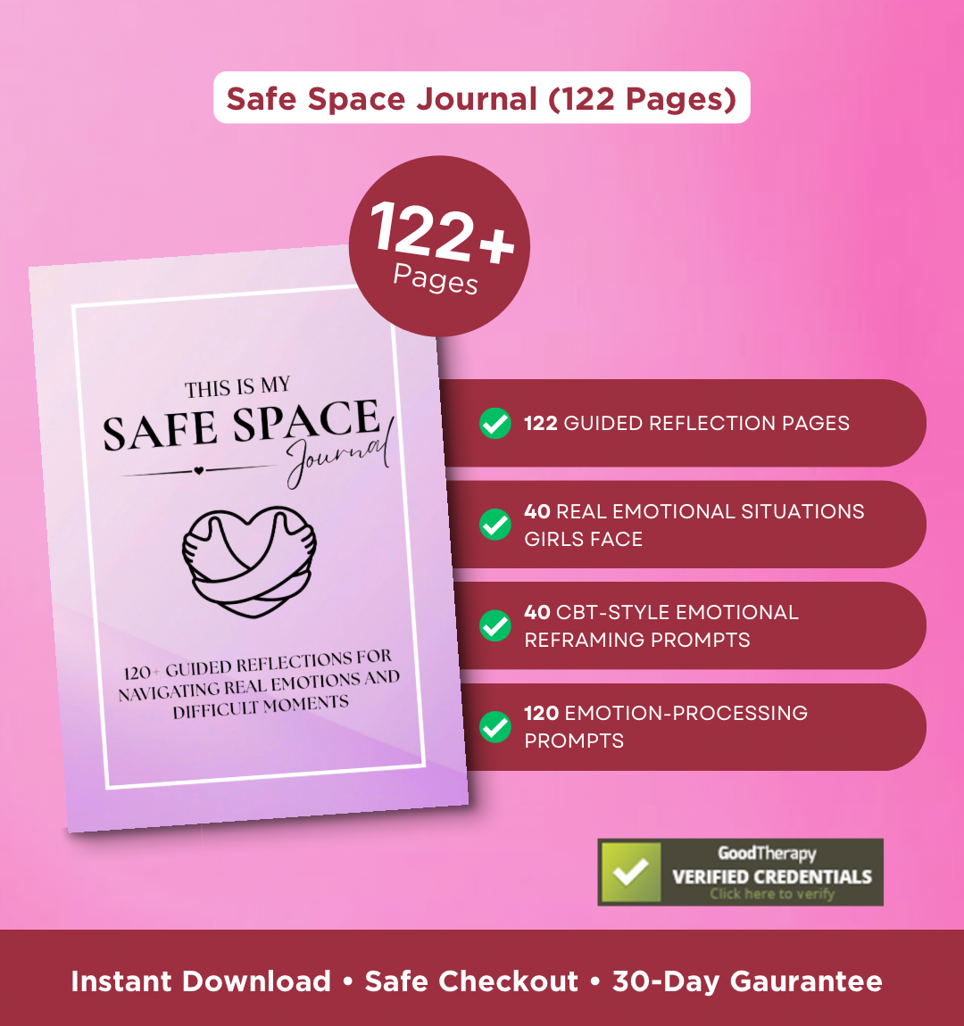 This Is My Safe Space™ Journal